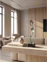 Статуэтка декоративная интерьерная &laquo;Грация&raquo;, прозрачная смола