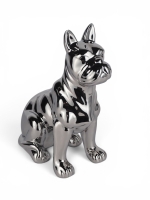 Статуэтка декоративная "Французский бульдог", керамика