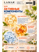 LAMAR PROFESSIONAL AMBER SHINE &mdash; обновляющий увлажняющий тоник с фруктовыми кислотами, 200 мл