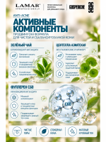 LAMAR PROFESSIONAL CORRECTOR MASK &mdash; маска-корректор против несовершенств кожи с салициловой кислотой и серебром, 100 мл