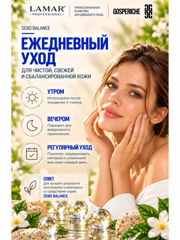 Крем-баланс с матирующим эффектом MATTE FINISH 50 мл